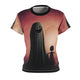 Ghost Jokes - Designer Woman's T-Shirt - Halloween Collection