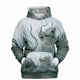 White Dragon Pull-Over Hoodie