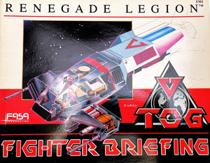 Interceptor Fighter Briefing (Red) - Renegade Legion TOG Game Book 5301 by FASA Corporation