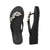 Manhattan Crystal - Rhinestone Mid Wedge Women's Flip Flops