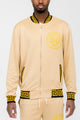 Lion Head Embroidered Track Jacket