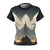 Watching Over Us - Designer Woman's T-Shirt - Angel Collection