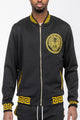 Lion Head Embroidered Track Jacket