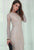 Silver Glitter Evening Dress