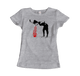 Banksy Lovesick Girl Throwing Up Hearts Artwork T-Shirt