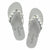 Greenwich - Rhinestone Flat Women's Flip Flops Sandals