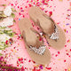 Manhattan Crystal - Rhinestone Mid Wedge Women's Flip Flops