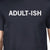 Adult-Ish Men Navy T-Shirts Cute Graphic Printed Short Sleeve Shirt