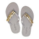 Smith - Rhinestone Flat Women's Flip Flops Sandal