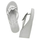 Manhattan (Crystal) - Women's High Wedge Sandals