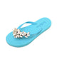 Manhattan Crystal - Rhinestone Flat Women's Flip Flops Sandal