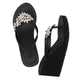 Manhattan (Crystal) - Women's High Wedge Sandals