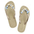 Blue York - Rhinestone Flat Women's Flip Flops Sandal