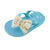 Pearl and Gold Bow - Baby & Kids Flip Flop Sandal