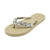 Greenwich - Rhinestone Flat Women's Flip Flops Sandals