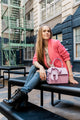 Cottontail - Raspberry Pink Vegan Leather Bag