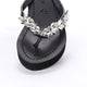 Greenwich - Rhinestone Mid Wedge Women's Flip Flops