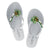 Palm Tree - Flat Women's Flip Flops Sandal