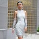 Silver Party Dress