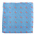 Trout Pocket Square - Light Blue