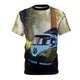 Volkswagen Camper In The Woods - Designer Men's T-Shirt - Retro Collection