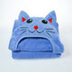 Cat Hooded Cotton Turkish Towel: Baby