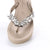 Greenwich - Rhinestone Mid Wedge Women's Flip Flops