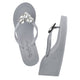 Crystal Heart - Women's High Wedge Sandals