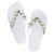 Greenwich - Rhinestone Flat Women's Flip Flops Sandals