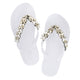 Greenwich - Rhinestone Flat Women's Flip Flops Sandals