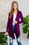 Drapey Open Front Cardigan