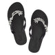 Nomad - Rhinestone Flat Women's Flip Flops Sandal