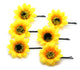 Sunflower Hair Grips